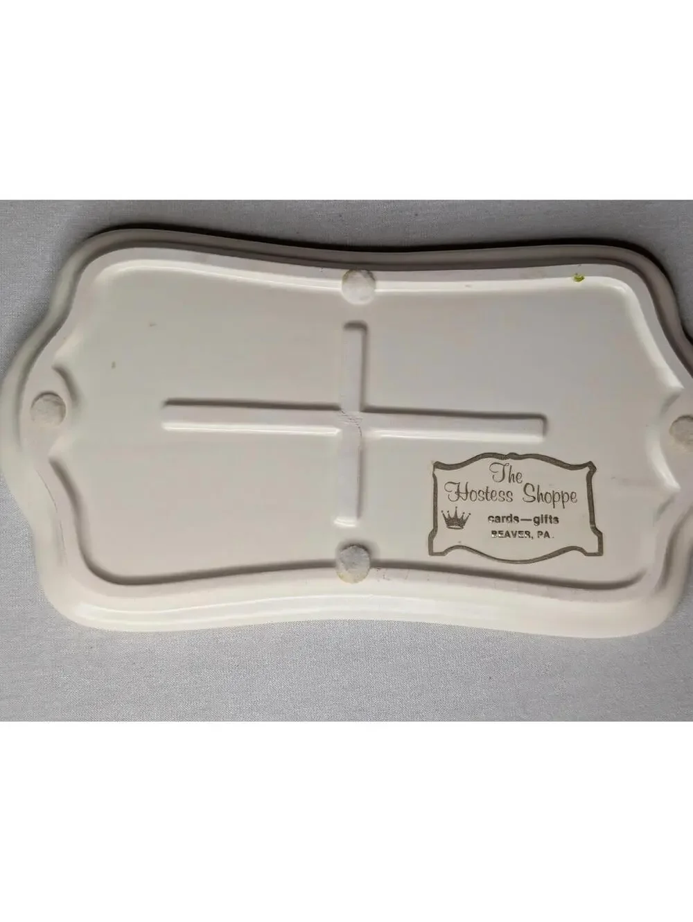 Vanity/Bathroom Floral Trinket Tray Ceramic Beautiful
